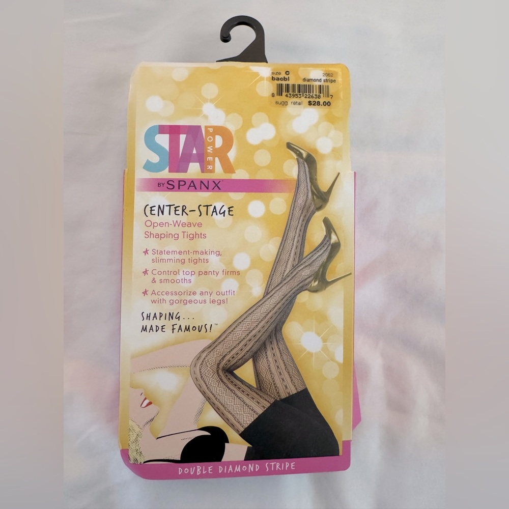 🆕 SPANX Star Power Center-Stage Open Weave Shaping Tights